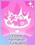 Flower Formation: Turbulent